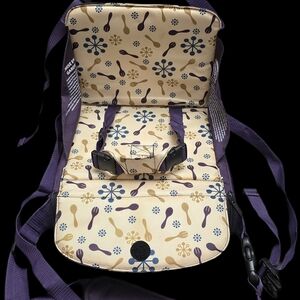 Munchkin Portable Booster Seat Travel High Chair Toddler Feeding Seat